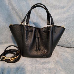 Tory Burch Black Mini McGraw Dragonfly